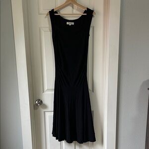 Romy Black Rouched Dress